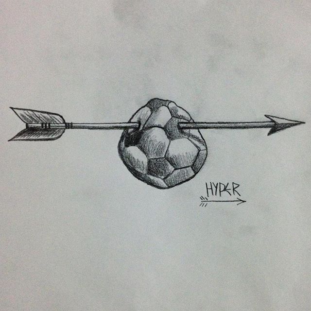 Hyper. Футбольны мяч